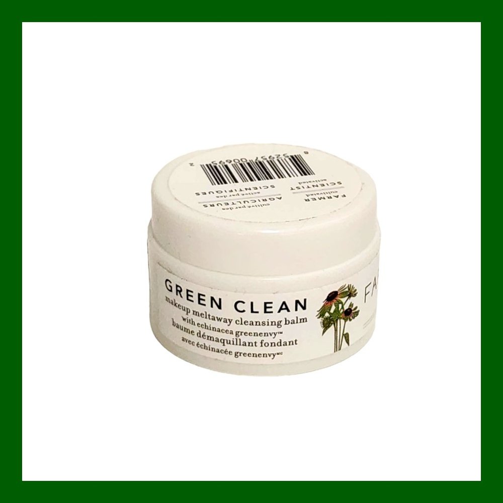 Farmacy Green Clean makeup cleansing balm travel mini size 0.4 fl.oz.
